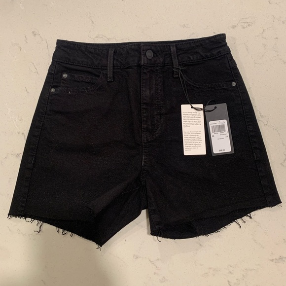 Guess 1981 Denim Midi Shorts -NWT - Picture 5 of 10